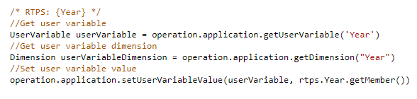 1 - Groovy Script User Variables