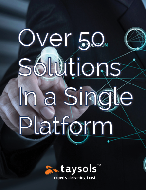 Over 50 solutions available in a single platform