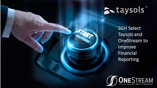 Seven Group Holdings Selects Taysols to deliver immediate improvements in consolidation, budgeting and reporting through innovative EPM solution OneStream.